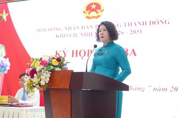 HĐND phường Thành Đông khóa II tổ chức kỳ họp thứ Ba - Kỳ họp thường lệ giữa năm 2026