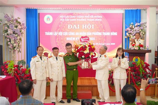 Hội Cựu Công an nhân dân phường Thành Đông tổ chức Đại hội thành lập nhiệm kỳ 2026 – 2031