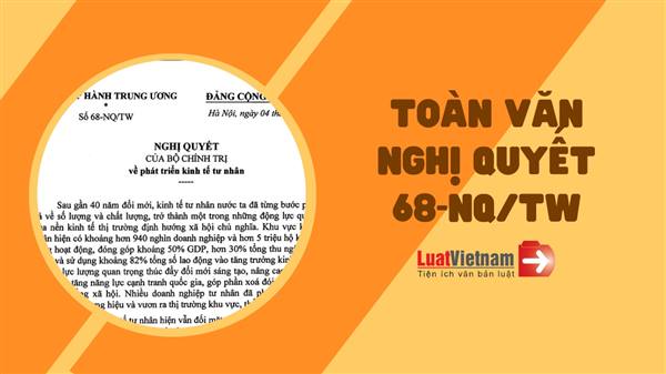 Nghị quyết 68-NQ/TW: Bước đột phá đưa kinh tế tư nhân thành động lực quan trọng nhất của nền kinh tế