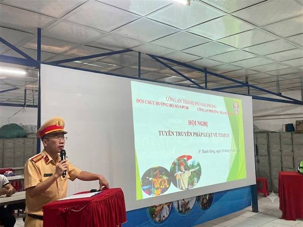Giao thông xanh – Hành trình an toàn – Vững vàng tiên phong đến với người lao động Công Ty TNHH May Trấn An