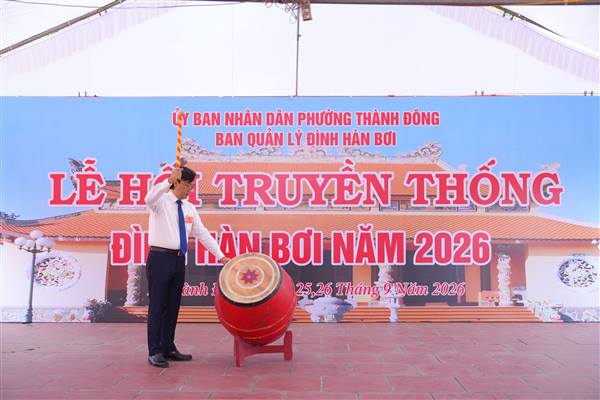 Phường Thành Đông khai mạc Lễ hội truyền thống Đình Hàn Bơi