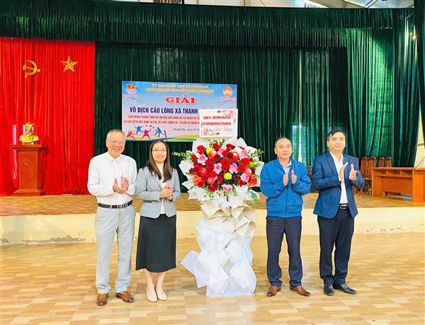 Tổ chức giải vô địch cầu lông xã Thanh Hà năm 2025