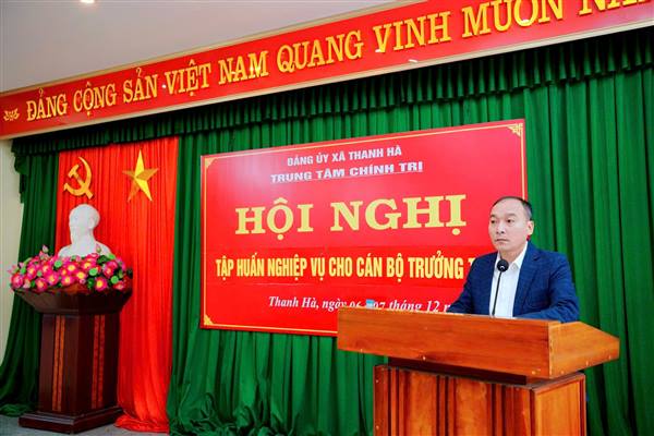 Khai mạc lớp tập huấn nghiệp vụ Trưởng thôn năm 2025