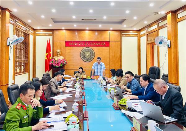 Hội nghị kiểm điểm tập thể Ban Thường vụ Đảng uỷ và kiểm điểm cá nhân các đồng chí Ủy viên Ban Thường vụ Đảng uỷ năm 2025