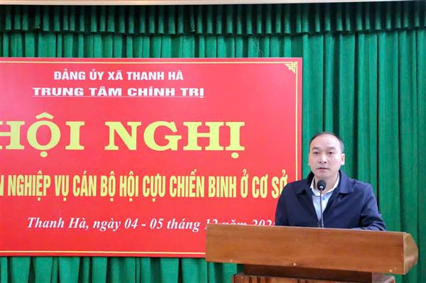 Tập huấn nghiệp vụ cho cán bộ Hội Cựu chiến binh năm 2025