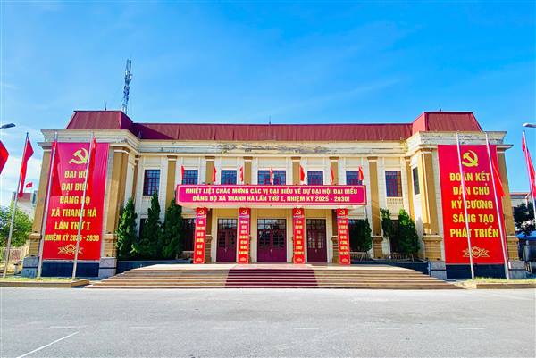 189 đại biểu tham dự Đại hội đại biểu Đảng bộ xã Thanh Hà lần thứ I, nhiệm kỳ 2025-2030