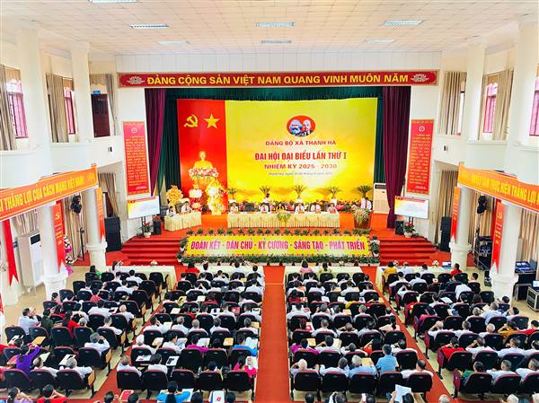 Phiên trù bị Đại hội đại biểu Đảng bộ xã Thanh Hà lần thứ I