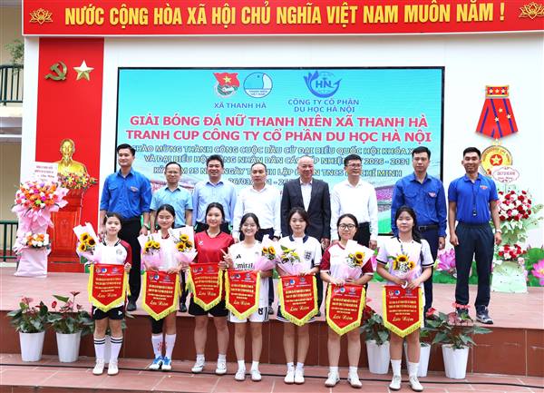 Khai mạc Giải bóng đá nữ thanh niên xã Thanh Hà năm 2026