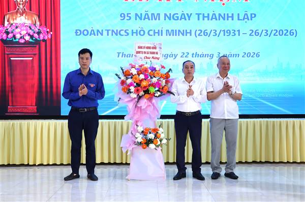 Đoàn xã Thanh Hà tổ chức kỷ niệm 95 năm ngày thành lập Đoàn Thanh niên cộng sản Hồ Chí Minh 26/3