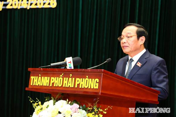 Đồng chí Lê Văn Hiệu được bầu giữ chức Chủ tịch HĐND thành phố khóa XVII