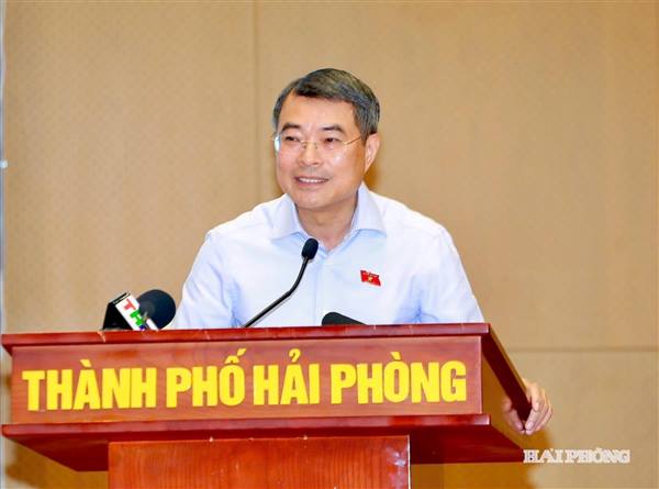 Thủ tướng Lê Minh Hưng tiếp xúc cử tri Hải Phòng