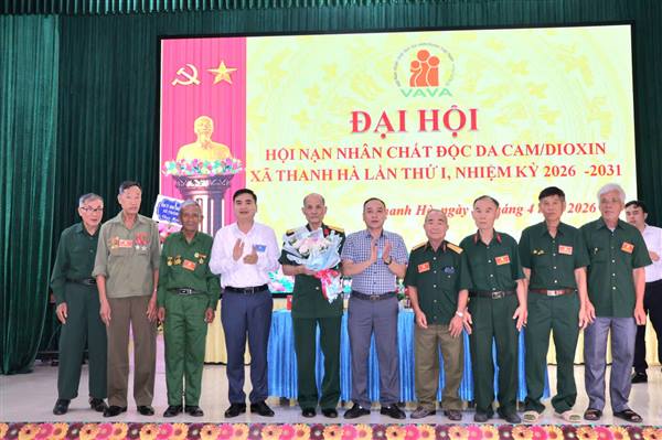 Hội Nạn nhân chất độc da cam/dioxin xã tổ chức Đại hội lần thứ nhất nhiệm kỳ 2026- 2031.