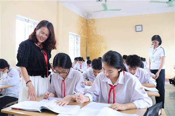 Xã Thanh Hà có hơn 1.600 hồ sơ đăng ký dự thi vào lớp 10 