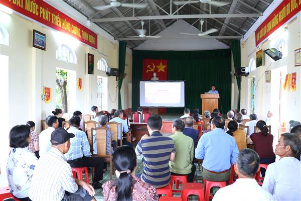 Thanh Hà tập huấn “Kỹ năng thu thập thông tin và tuyên truyền tại cơ sở, ứng dụng chuyển đổi số trong tiêu thụ nông sản”.