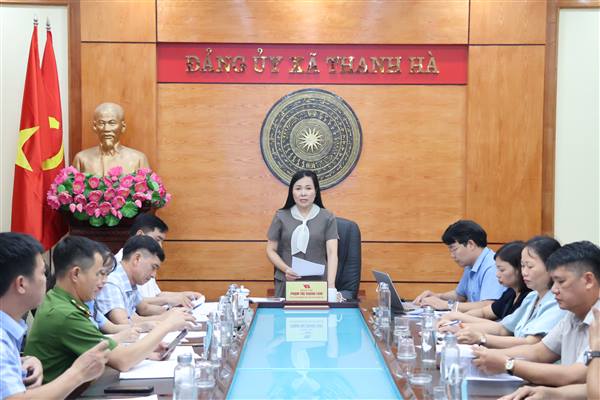 Thanh Hà sơ kết 1 năm vận hành chính quyền địa phương 2 cấp