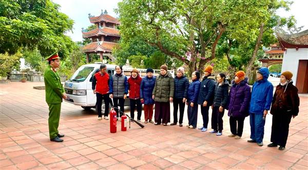 Thanh Hà tăng cường thực hiện hiệu quả công tác PCCC và CHCN theo mô hình mới