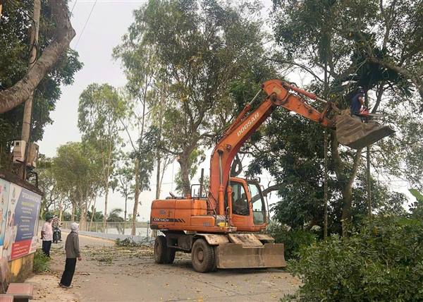 Công an xã Thanh Hà tổ chức 168 ca tuần tra bảo đảm trật tự công cộng