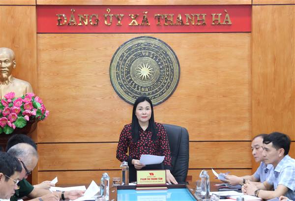 Thường trực HĐND xã Thanh Hà tổ chức hội nghị liên tịch thống nhất nội dung, chương trình kỳ họp thường lệ giữa năm 2026