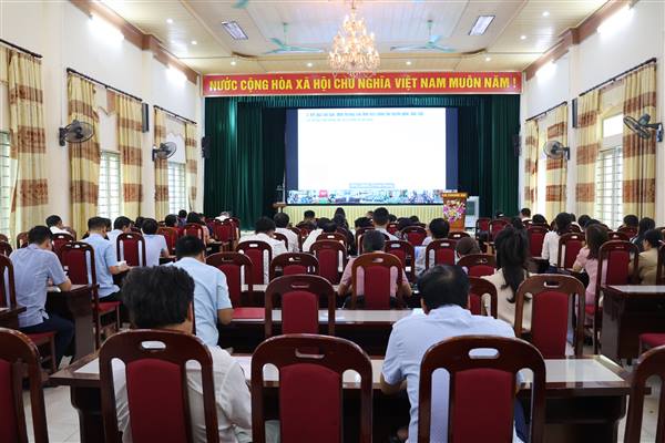Hội nghị sơ kết công tác tuyên giáo và dân vận Thành ủy 6 tháng đầu năm, triển khai nhiệm vụ 6 tháng cuối năm 2026.