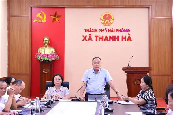 Thanh Hà sơ kết công tác kiểm tra giám sát và kỷ luật của Đảng 6 tháng đầu năm, triển khai nhiệm vụ 6 tháng cuối năm 2026