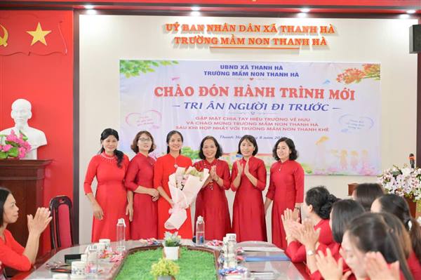 Trường Mầm non Thanh Hà chính thức bước vào hành trình mới sau sáp nhập