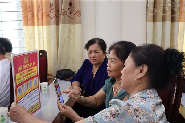 Thanh Hà đẩy mạnh chuyển đổi số trong công tác phòng cháy, chữa cháy và cứu nạn, cứu hộ
