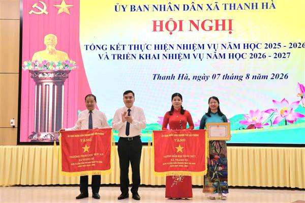 Thanh Hà: Phấn đấu tạo chuyển biến mạnh mẽ về chất lượng giáo dục trong năm học 2026 - 2027