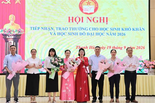 Thanh Hà lan tỏa tinh thần khuyến học, khuyến tài, tiếp sức học sinh vượt khó vươn lên