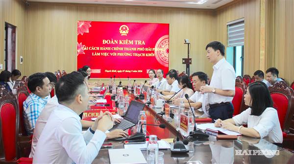 Cùng cơ sở nâng cao hiệu quả cải cách hành chính
