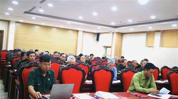 HỘI CỰU CHIẾN BINH XÃ THANH MIỆN TỔ CHỨC HỘI NGHỊ BAN CHẤP HÀNH LẦN THỨ HAI