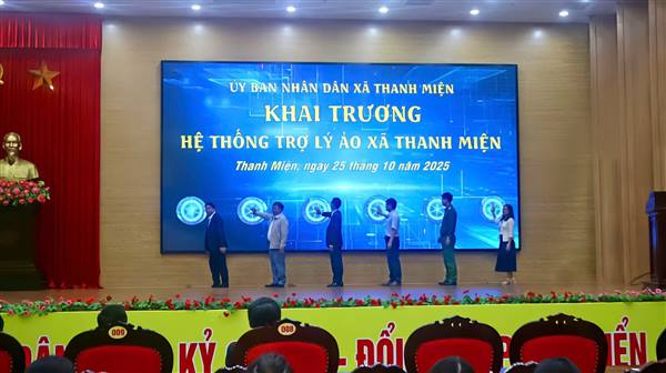 XÃ THANH MIỆN TỔ CHỨC TẬP HUẤN KỸ NĂNG SỐ VÀ TRIỂN KHAI MÔ HÌNH “ĐỒNG HÀNH VỚI NHÂN DÂN CHUYỂN ĐỔI SỐ”