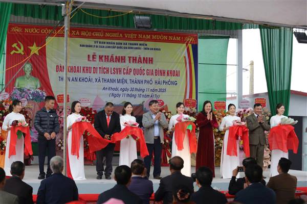 Lễ khánh thành Đàn Khoai – thôn An Khoái