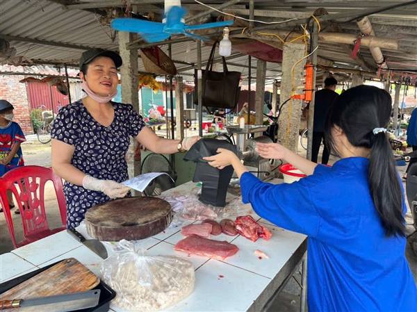 HÀNH ĐỘNG Ý NGHĨA CỦA CÁC BẠN TRẺ XÃ THANH MIỆN