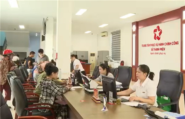 Trung tâm Phục vụ Hành chính công xã Thanh Miện - Làm hết việc chứ không hết giờ