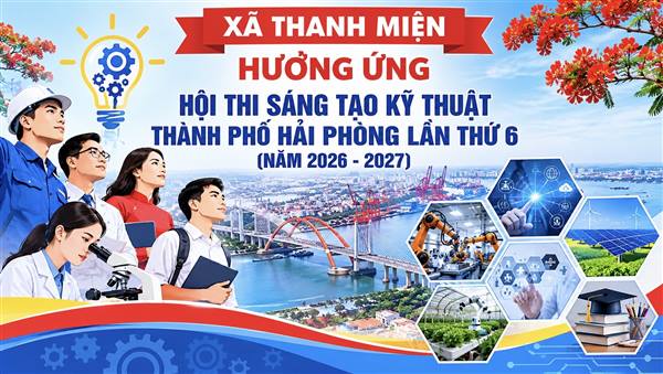 Xã Thanh Miện hưởng ứng hội thi sáng tạo kỹ thuật thành phố hải phòng lần thứ 6