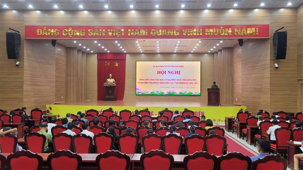 Xã Thanh Miện tổng kết công tác bầu cử Đại biểu Quốc hội và HĐND các cấp nhiệm kỳ 2026 - 2031