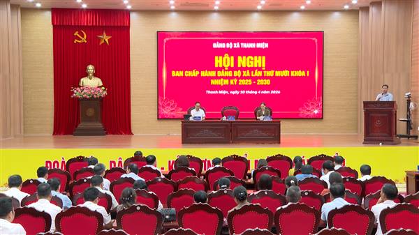 Thanh Miện tổ chức Hội nghị Ban Chấp hành Đảng bộ xã lần thứ Mười