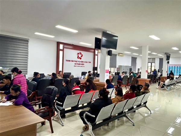 Trung tâm Phục vụ Hành chính công xã Thanh Miện nâng cao hiệu quả giải quyết thủ tục hành chính