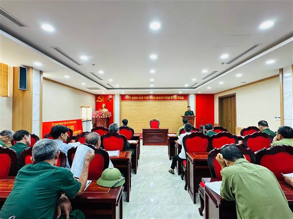Hội Cựu chiến binh xã Thanh Miện triển khai nhiệm vụ Quý II năm 2026