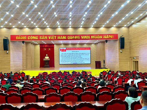 Thanh Miện tham dự Hội nghị toàn quốc nghiên cứu, học tập, quán triệt và triển khai thực hiện Nghị quyết Hội nghị Trung ương 2 (khóa XIV)
