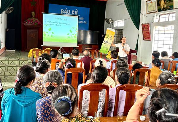 Hội Nông dân xã tổ chức tập huấn cung ứng phân bón phục vụ sản xuất nông nghiệp vụ chiêm xuân năm 2026