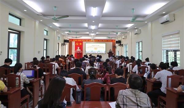 Trung tâm chính trị xã Thanh Miện khai giảng lớp đảng viên mới (lớp thứ I) năm 2026