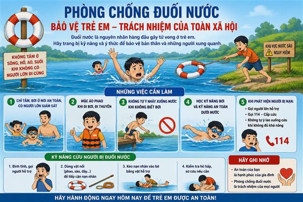 Cảnh báo đuối nước từ những vụ việc thương tâm liên tiếp xảy ra