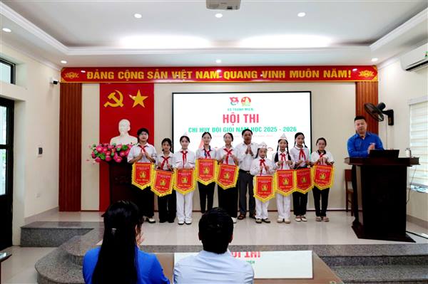 Sôi nổi Hội thi Chỉ huy Đội giỏi năm học 2025 – 2026
