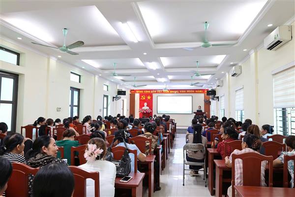 Hội LHPN xã Thanh Miện tham gia tập huấn nghiệp vụ công tác hội năm 2026