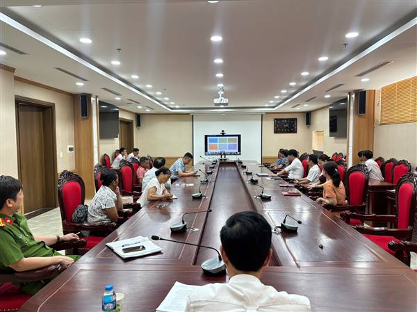 Xã Thanh Miện dự hội nghị trực tuyến của Chính phủ về phát triển khoa học, công nghệ, đổi mới sáng tạo và chuyển đổi số