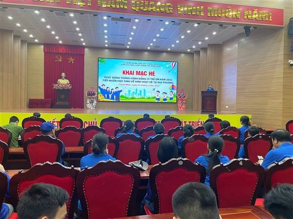 Thanh Miện khai mạc hoạt động hè, phát động Tháng hành động vì trẻ em năm 2026