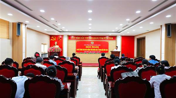 Hội Nông dân xã Thanh Miện sơ kết công tác hội và phong trào nông dân 6 tháng đầu năm 2026