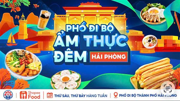 Hải Phòng tổ chức phố đi bộ, phát triển kinh tế đêm tại khu vực trung tâm thành phố