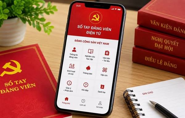 ĐẢNG BỘ XÃ THANH MIỆN ĐẨY MẠNH SỬ DỤNG ỨNG DỤNG SỔ TAY ĐIỆN TỬ ĐẢNG VIÊN